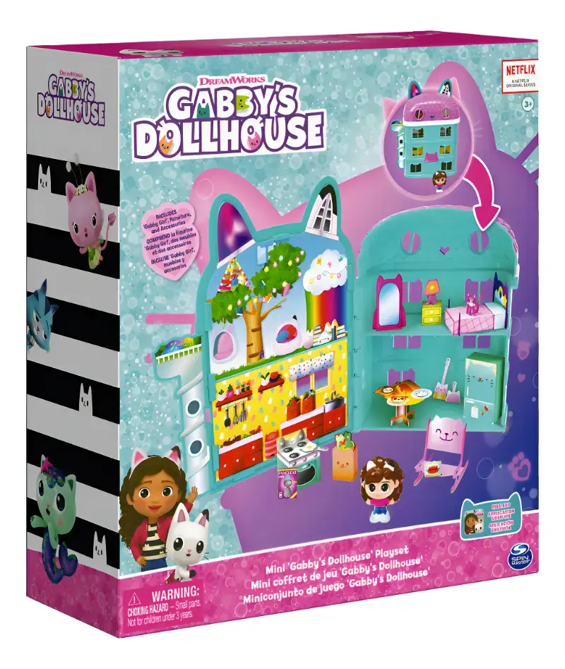 Playset para muñecas y muñecos Gabby's Dollhouse