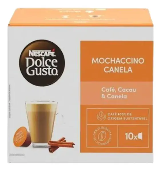Promo Mochaccino Canela Dolce Gusto Caja De 10 Cápsulas