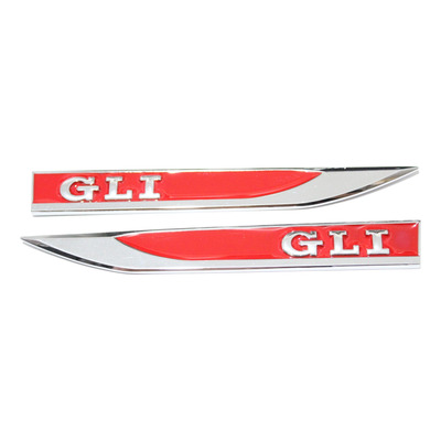 Par Emblemas GLI Para Guardabarros Vento Mk6