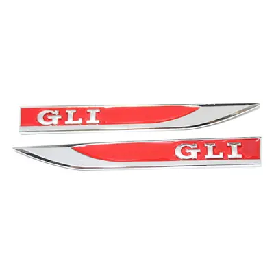 Par Emblemas GLI Para Guardabarros Vento Mk6