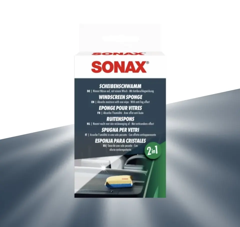 Esponja para Cristales Sonax 2 en 1