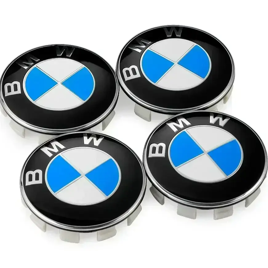 Juego 4 Centros Para Llanta Original BMW 68mm