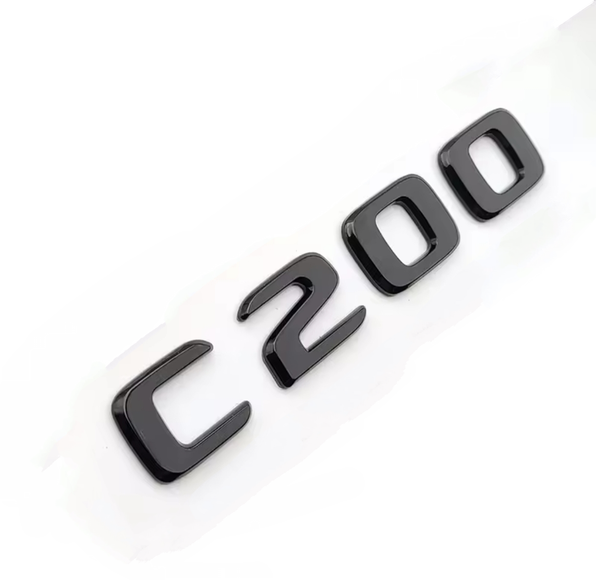Emblema C200 Black Piano Mercedes Benz