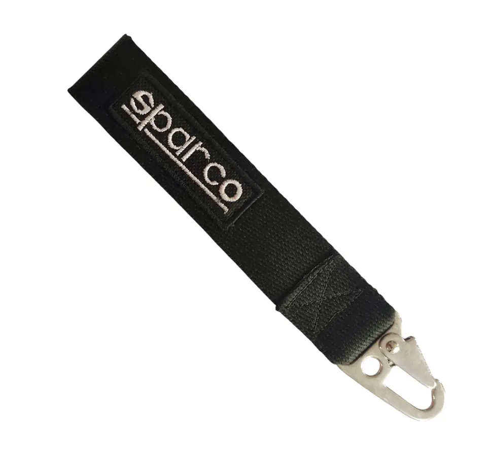 Llavero Cinta Sparco Negro