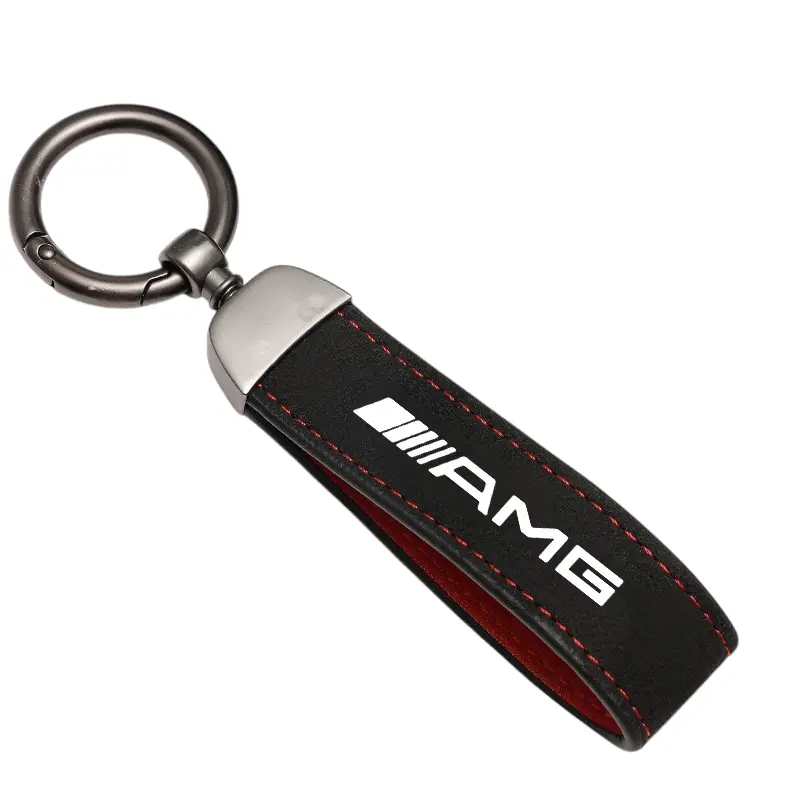 Llavero en Cuero AMG Mercedes Benz