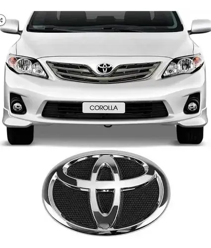 Emblema de Careta Toyota Corolla 2009 a 2014