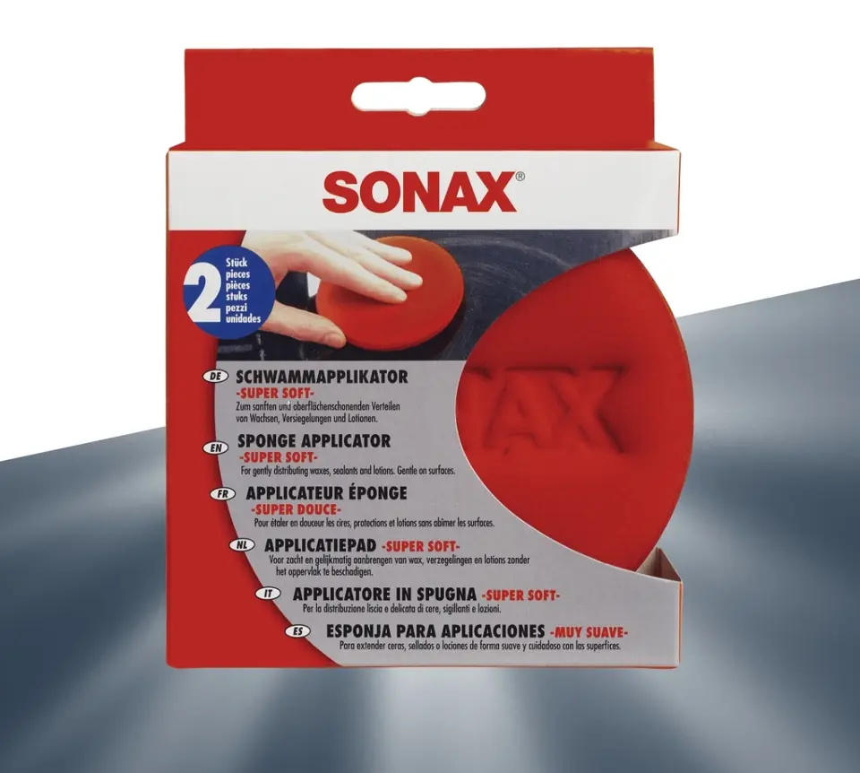 Aplicador de Esponja Suave Sonax x2