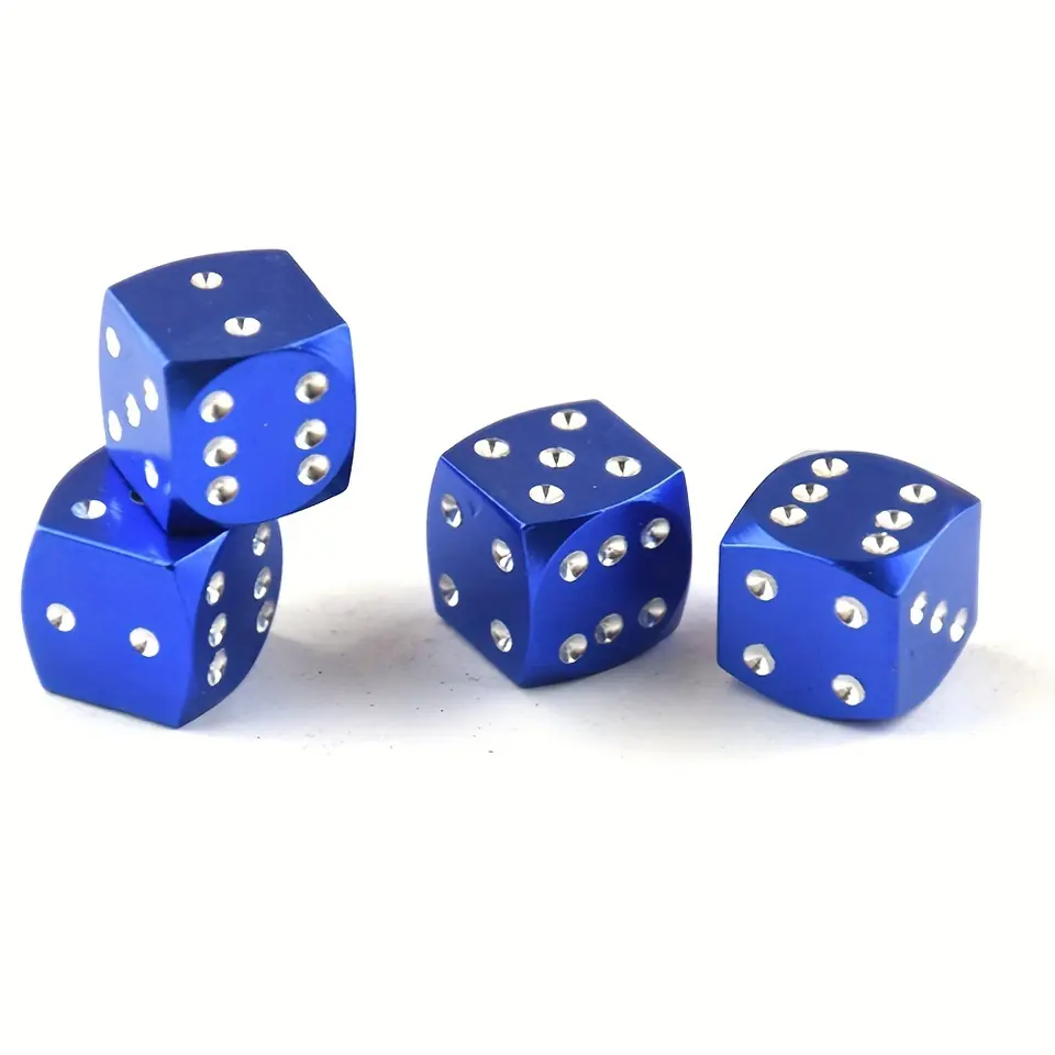 Juego Tapas de Válvula Dado Azul