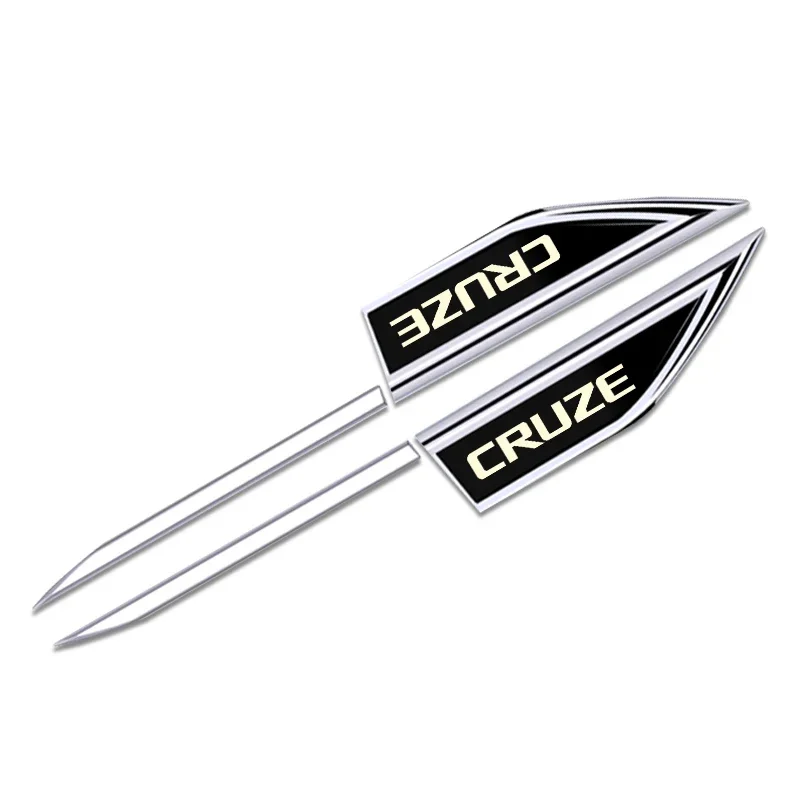 Par Emblemas Laterales para Chevrolet Cruze