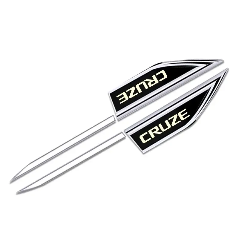Par Emblemas Laterales para Chevrolet Cruze