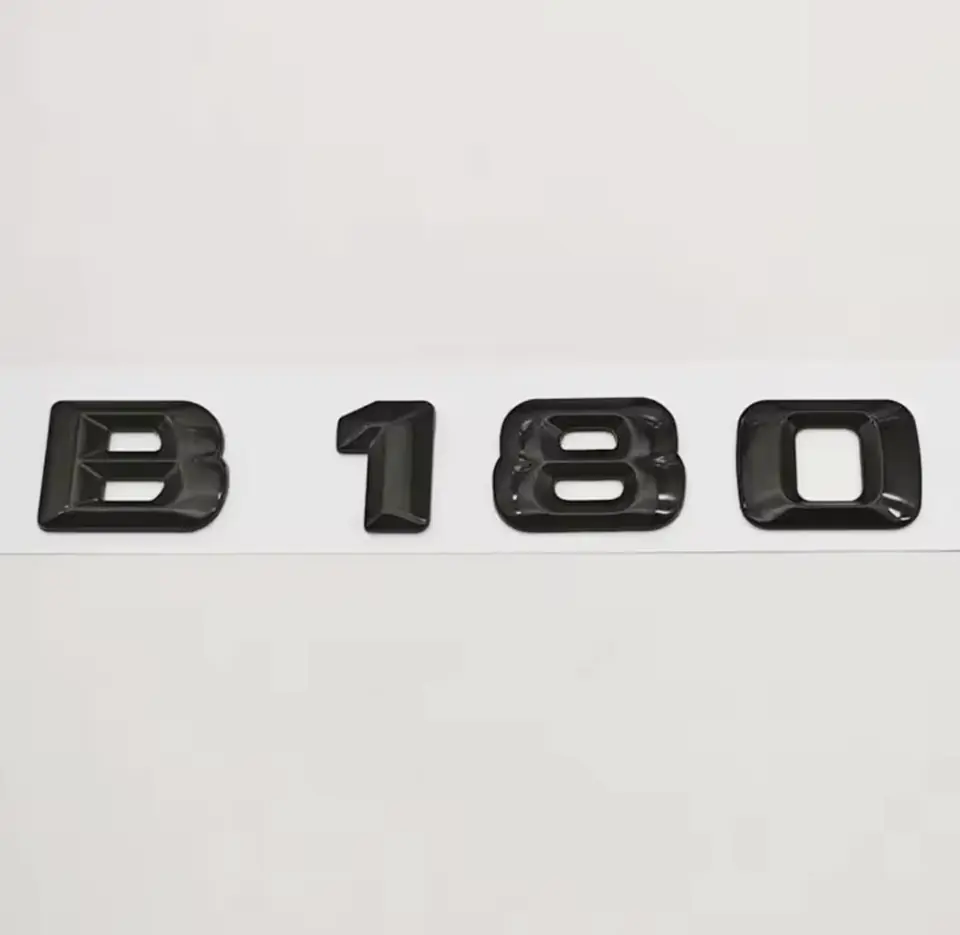 Emblema para Mercedes Benz B180 Black Piano