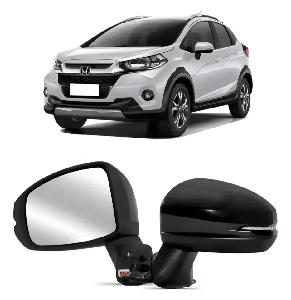 Espejo Retrovisor Completo Honda Fit 2015 a 2020