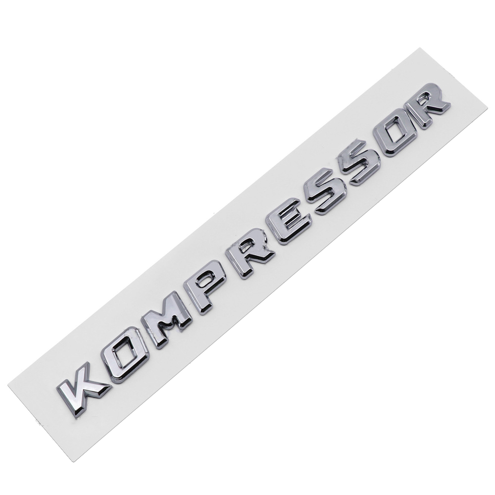 Emblema Kompressor para Mercedes Benz