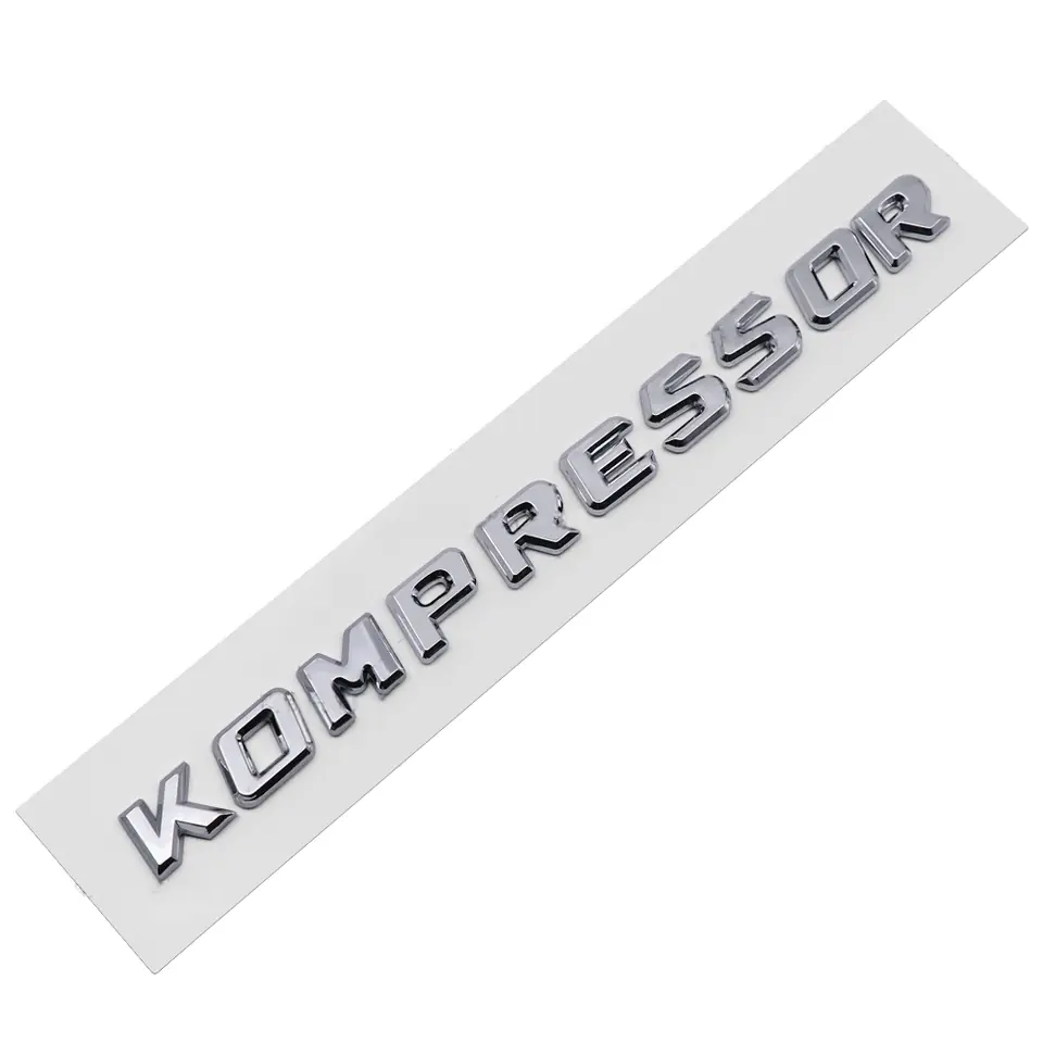 Emblema Kompressor para Mercedes Benz