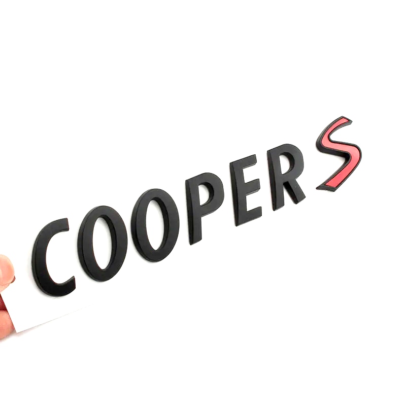 Emblema Cooper S para Mini