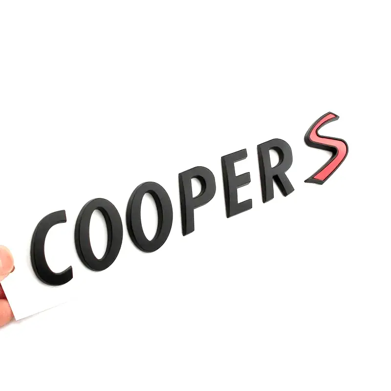 Emblema Cooper S para Mini