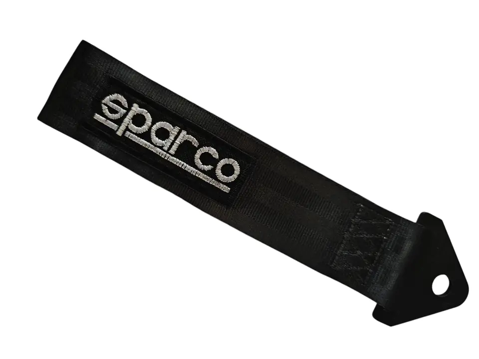 Cinta de Remolque Sparco Negra