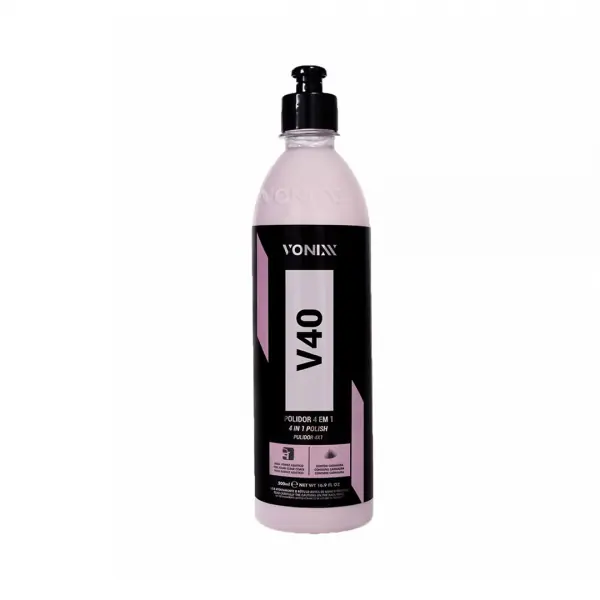 V40 Pulidor 4 en 1 con Cera Vonixx 500ml