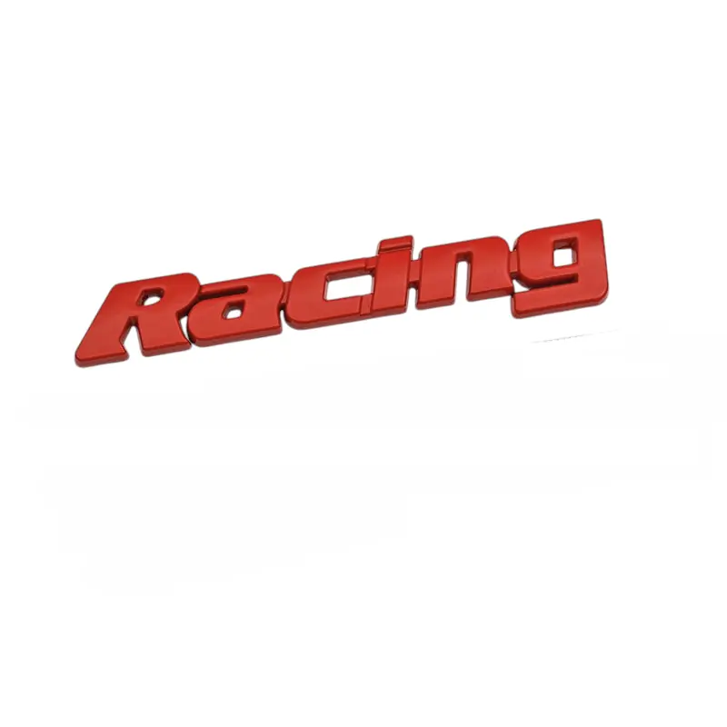 Emblema Racing Metálico