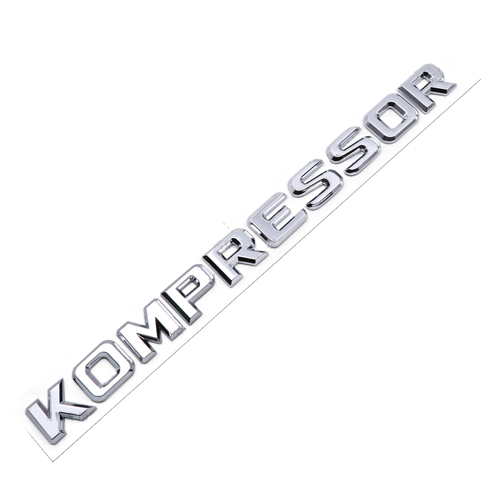 Emblema Kompressor para Mercedes Benz