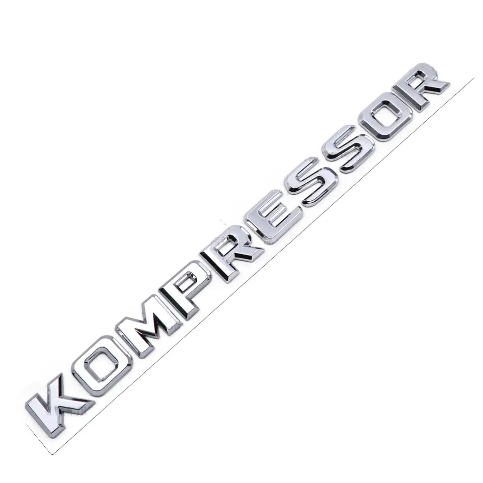 Emblema Kompressor para Mercedes Benz