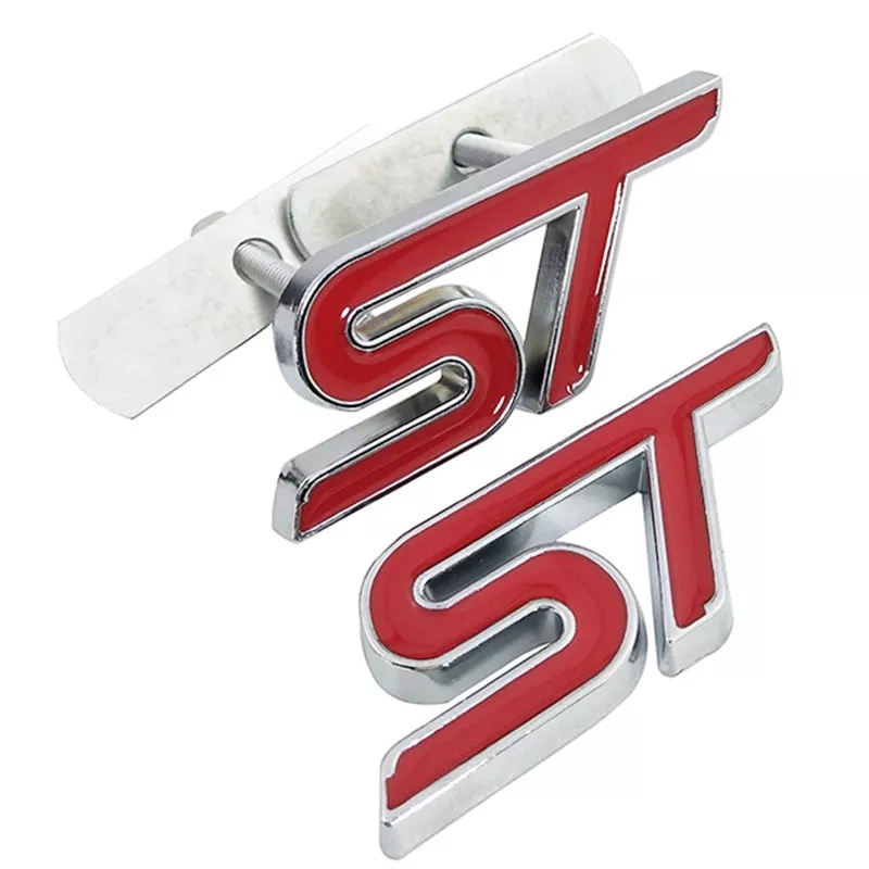 Par Emblemas ST Careta y Valija Ford Focus y Fiesta