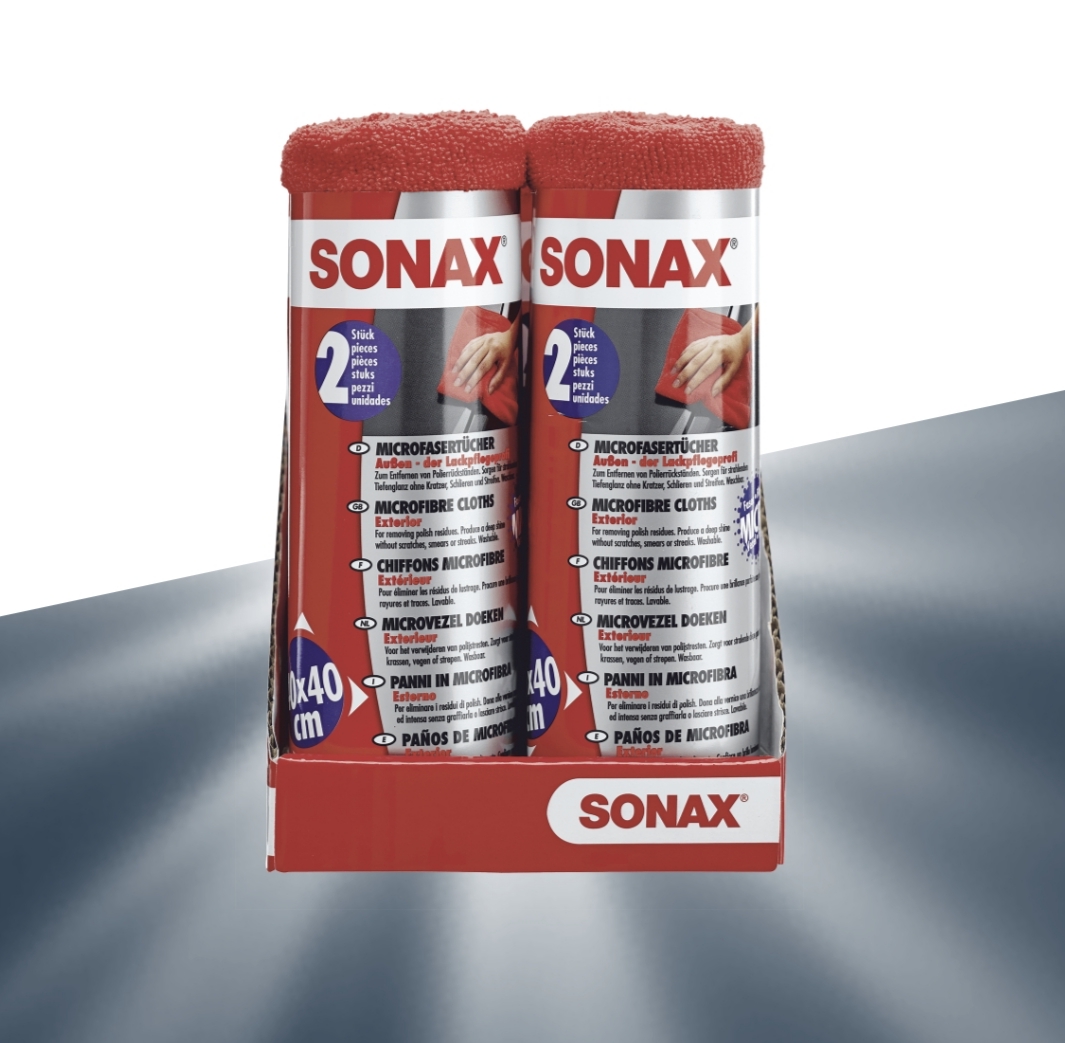 Paño Microfibra Exterior x2 Sonax