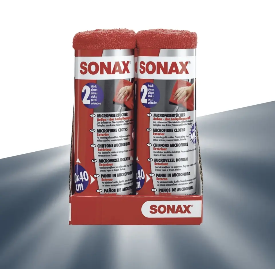 Paño Microfibra Exterior x2 Sonax