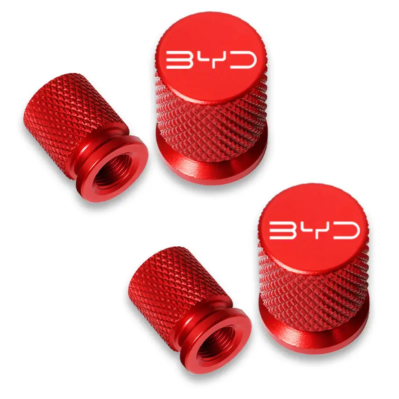 Juego Tapas de Válvula Byd Rojas