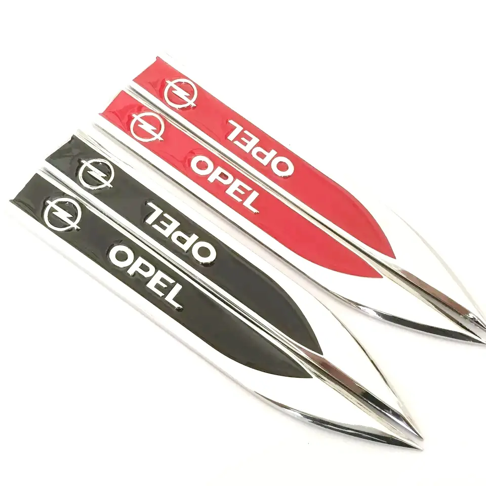 Par Emblemas Laterales Opel