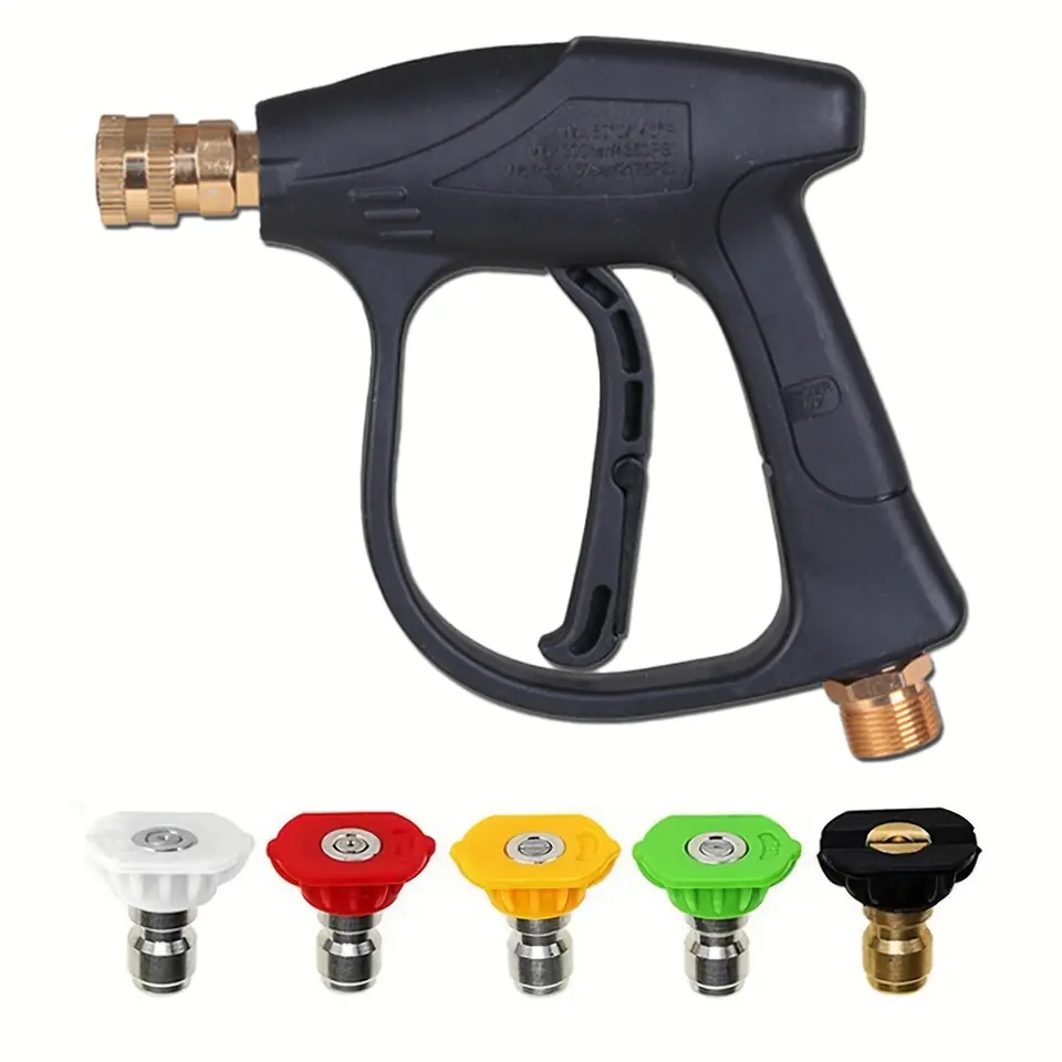 Pistola Lanza Agua Para Hidro + 5 Punteros