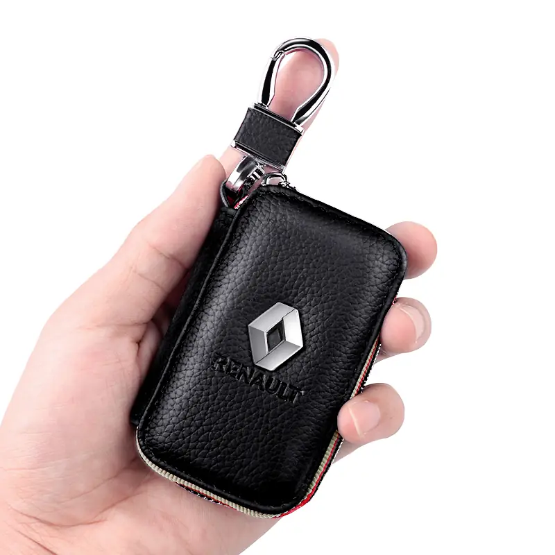 Llavero Estuche en Cuero Renault