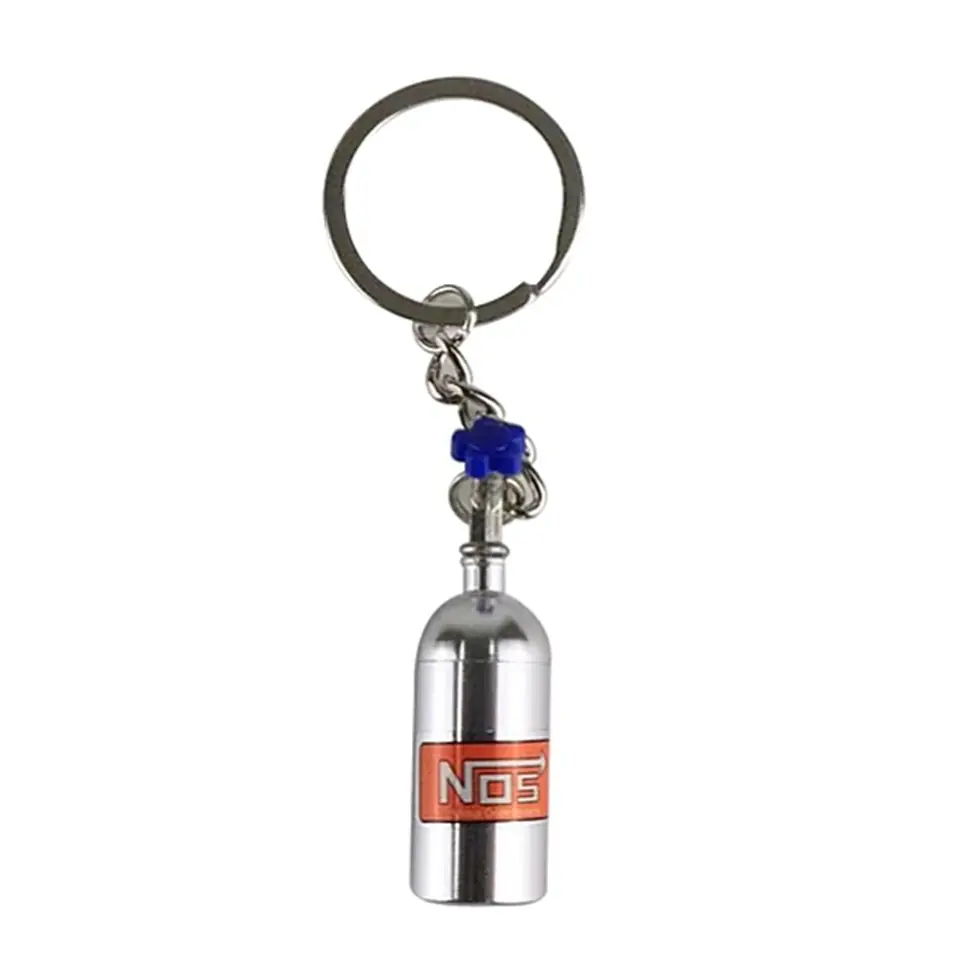 Llavero Nitro Plateado