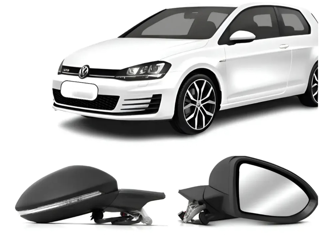 Espejo Retrovisor Vw Golf Mk7 2014 a 2020