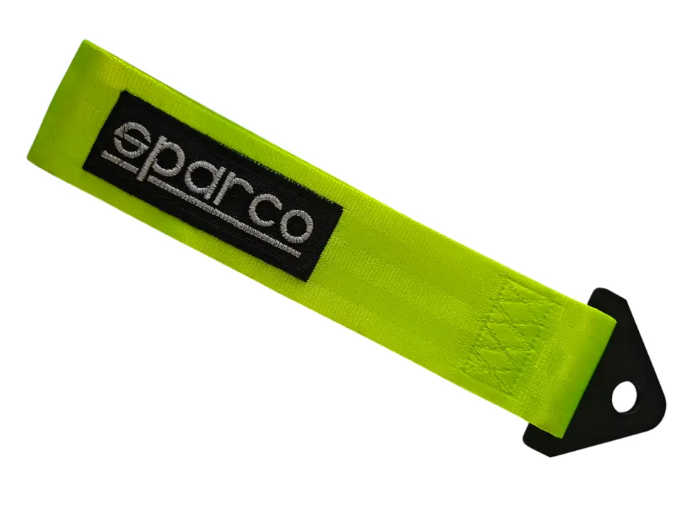 Cinta de Remolque Sparco Amarillo Flúo