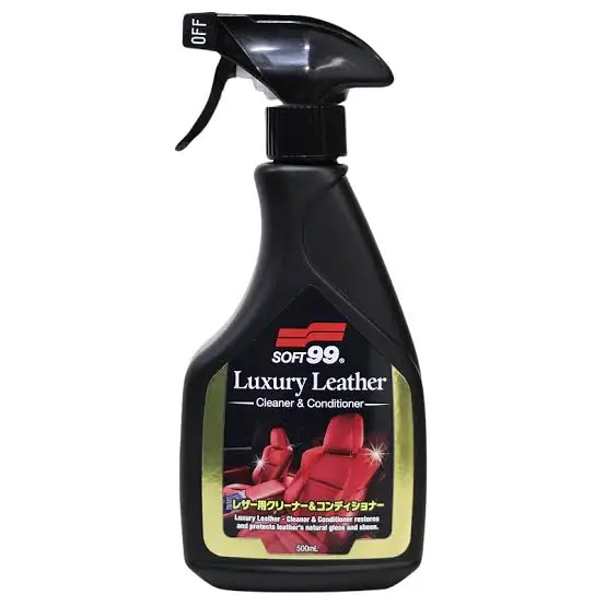 Luxury Leather Hidratador Acondicionador Cueros Soft99 Japan