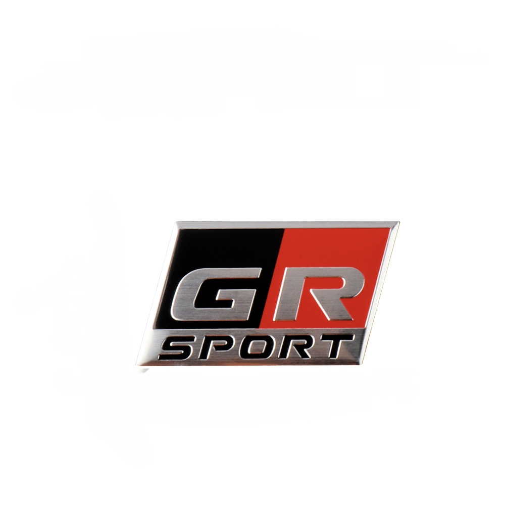 Emblema Metálico GR Sport para Toyota