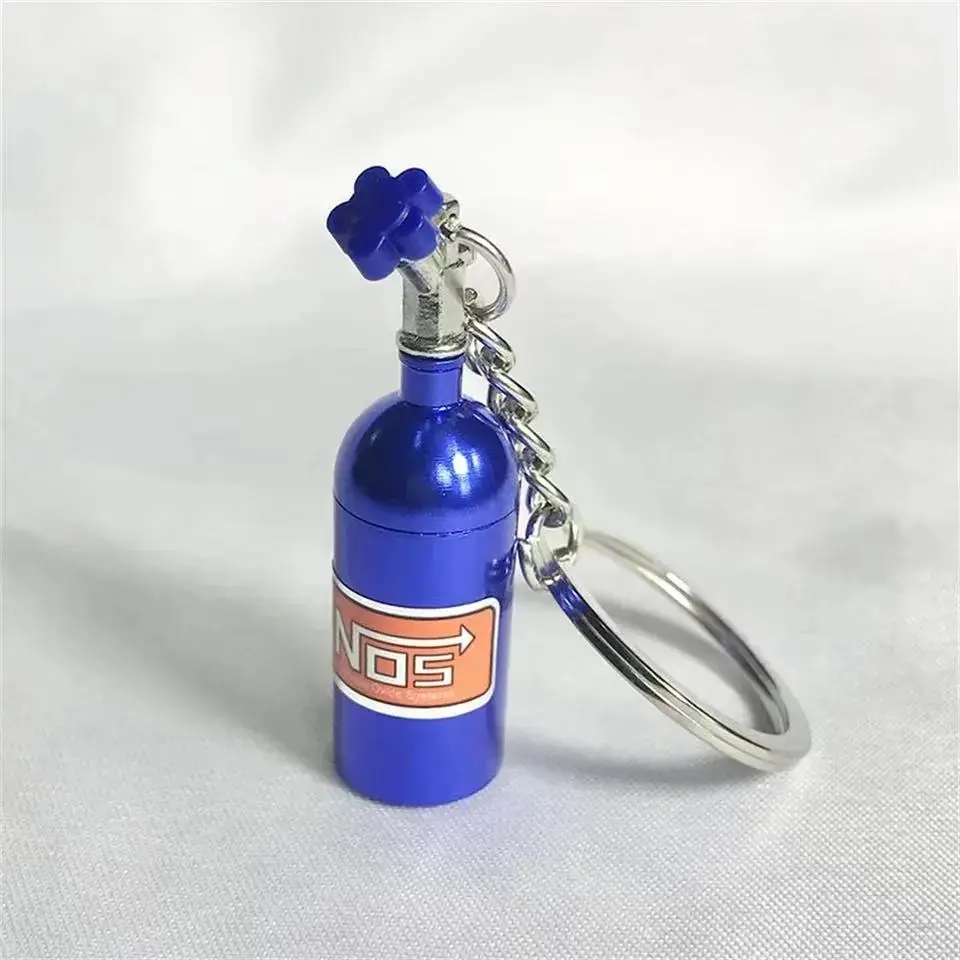 Llavero Botella Nos - Nitro Azul