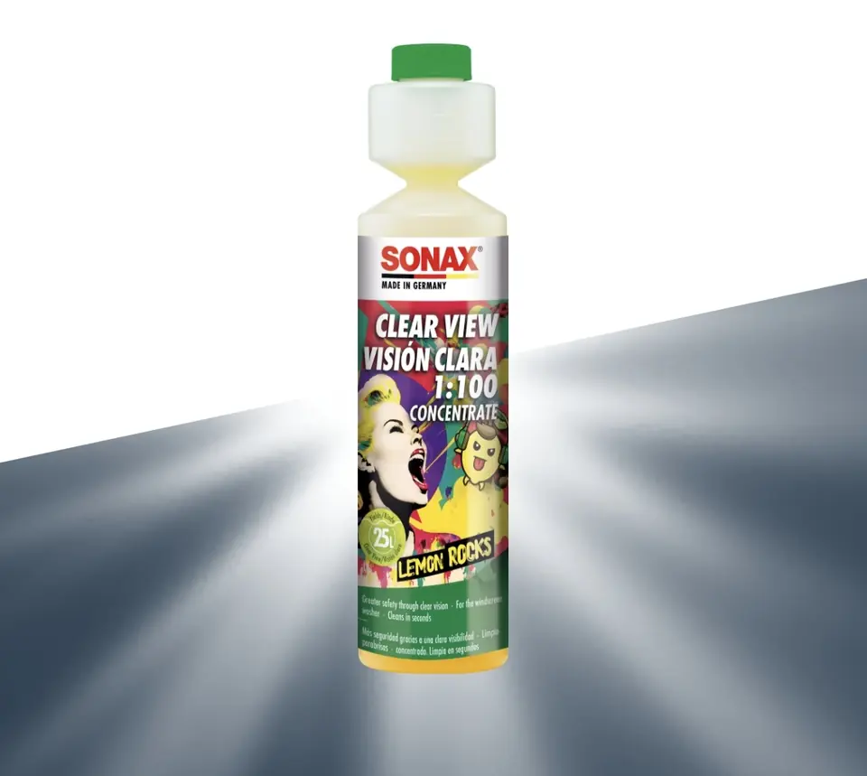 Lavaparabrisas Clearview Lemon Rocks Sonax 250ml