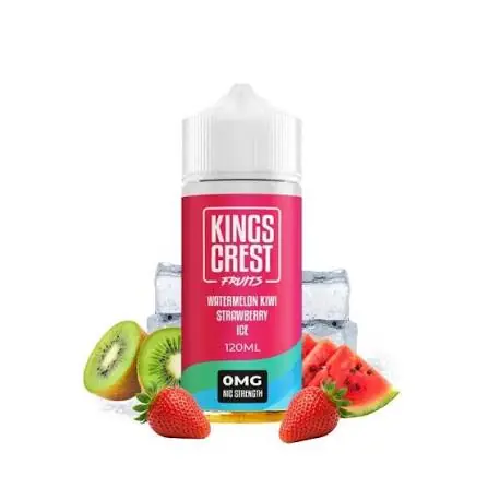 KINGS CREST WATERMELON STRAWBERRY KIWI ICE 3MG