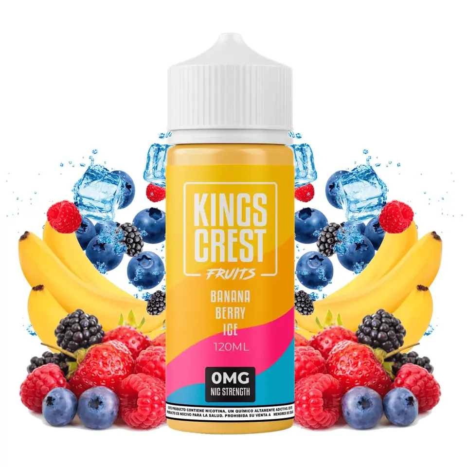 KINGS CREST FRUITS BANANA BERRY 3MG
