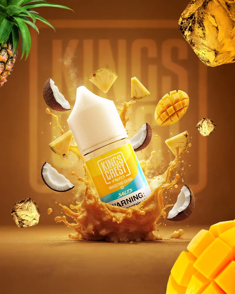 KINGS CREST FRUITS MANGO PIÑA COLADA ICE 25MG