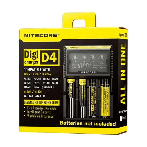 Cargador Nitecore Digicharger D4