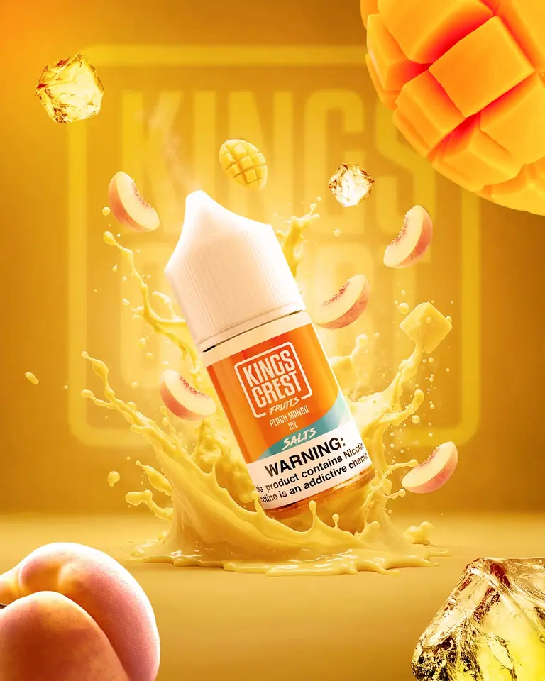 KINGS CREST FRUITS PEACH MANGO ICE 25MG