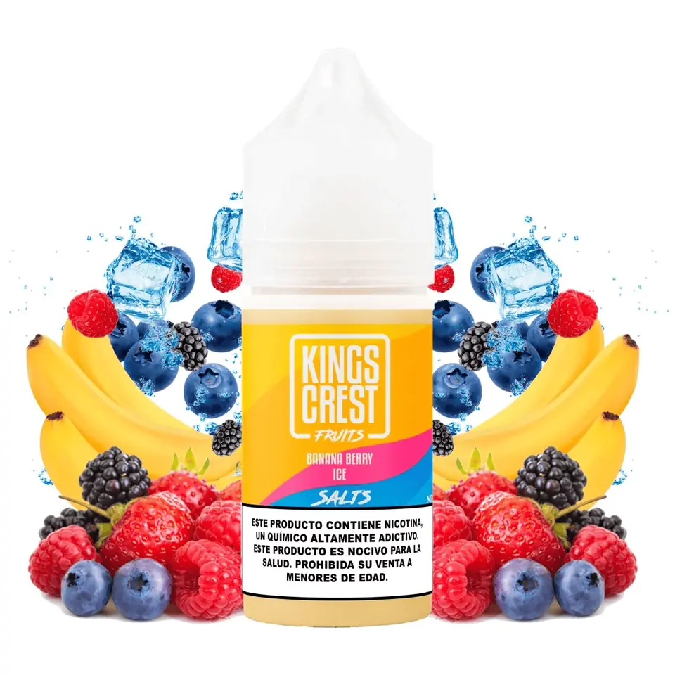 KINGS CREST FRUITS BANANA BERRY ICE 25MG