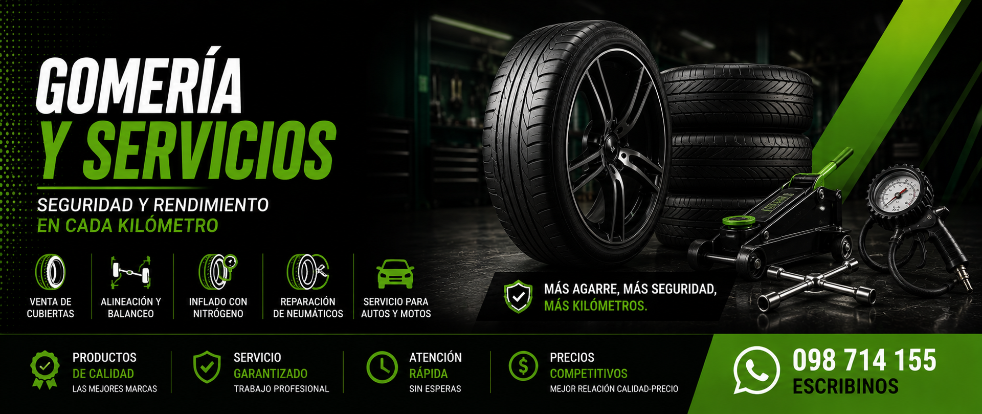 Gomería y Lavadero Puntas de Valdez