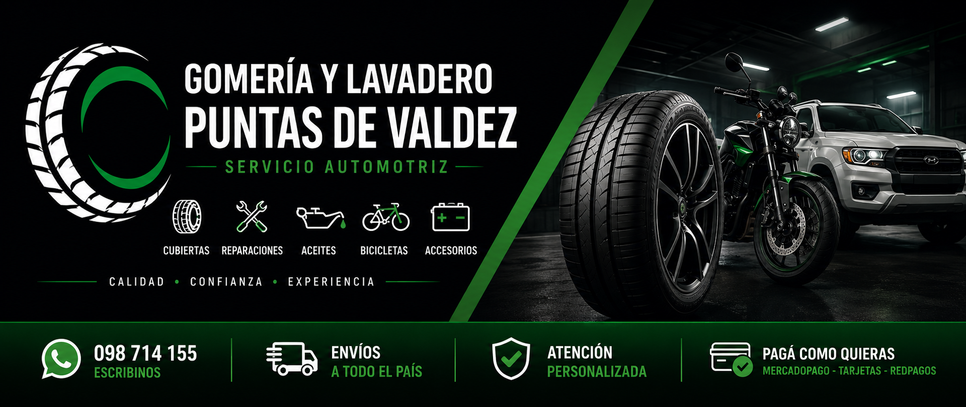 Gomería y Lavadero Puntas de Valdez