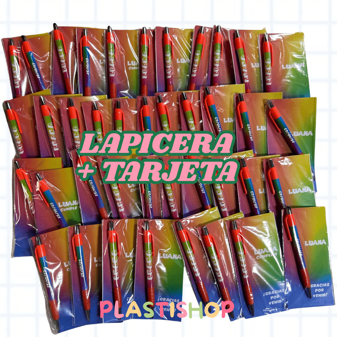 Lapicera tinta azul