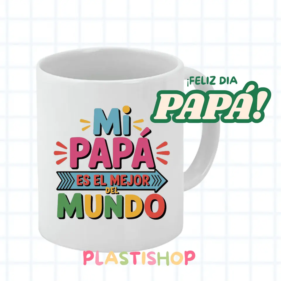 Especial día del padre: taza común
