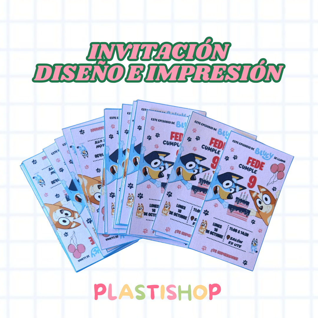 Tarjeta invitación